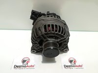 Alternator cod 0124925035, Peugeot 307 CC (3B) 2.0b