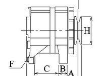 ALTERNATOR DACIA DUSTER (HM_) 1.5 dCi 90 (HMAA) 1.5 dCi 115 4x4 1.5 dCi 115 4x4 (HMAD) 1.5 dCi 115 (HMAD) 114cp 116cp 90cp HC-CARGO CAR116234 2017