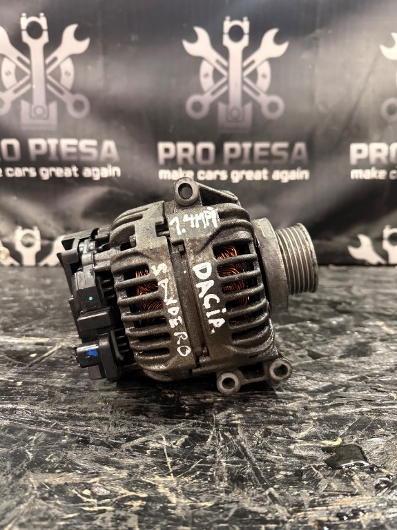 Alternator Dacia Logan 1 Sandero 1 1.4 MPI - Cod 8200 660 040 Valeo (Logan MCV, Sandero Stepway) - imagine 2