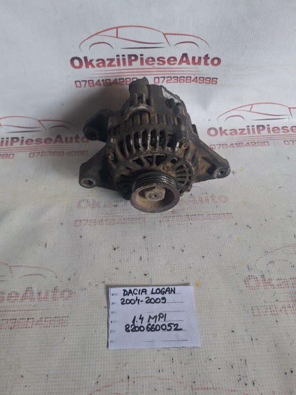 ALTERNATOR DACIA LOGAN 2004-2009 1.4 MPI 820066005