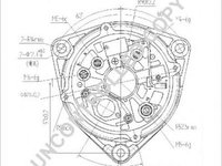 Alternator DAF 85 PRESTOLITE ELECTRIC 858783