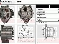Alternator DAF F 2000 DELCO REMY DRA1230