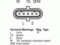 Alternator DAF XF 95 (2002 - 2006) DELCO REMY DRB9320