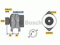 Alternator DODGE CARAVAN BOSCH 0986081280