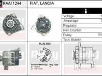 Alternator FIAT GRANDE PUNTO 199 DELCOREMY RAA11244