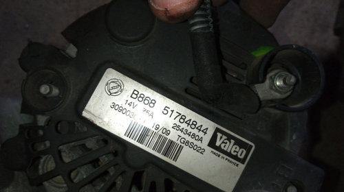 Alternator Fiat Grande Punto, alfa romeo mito 1.3 MJET 2007 51784844 2543480A tg8s022