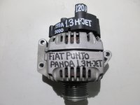 ALTERNATOR FIAT PUNTO PANDA 1.3 M-JET TIP 199A9000 120A COD- 51854103 2608893A 312014524.