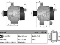 Alternator FORD FOCUS II combi DA DENSO DAN930