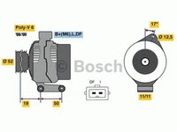 Alternator FORD FOCUS limuzina DFW BOSCH 0986080230