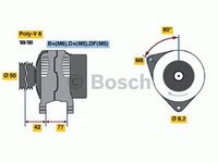 Alternator FORD KA RB BOSCH 0986039700