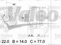 Alternator FORD MONDEO I limuzina GBP DELCOREMY DRA3295X