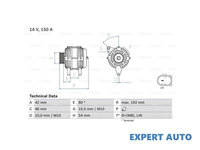 Alternator Ford TRANSIT CONNECT caroserie 2013-2016 #2 1704769