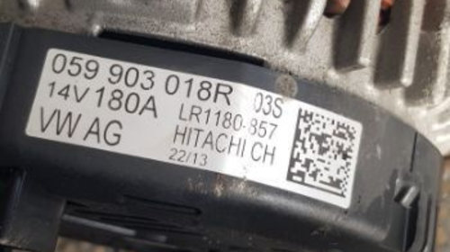 Alternator Hitachi Audi A5 A6 A7 A8 Q5 Q7 Touareg 3.0 Tdi 180 A Euro 5