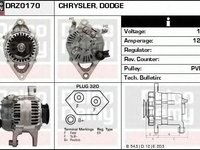 Alternator JEEP GRAND CHEROKEE I ZJ DELCOREMY DRZ0170