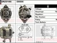 Alternator JEEP GRAND CHEROKEE I ZJ DELCOREMY DRZ0186