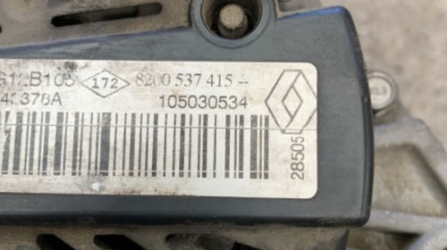 Alternator Logan 1.5 DCI 2006 euro 3 8200537415