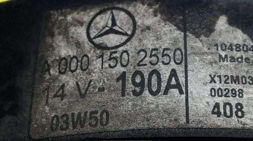 Alternator Mercedes 2.2 CDI 2.7 CDI 1999-2007
