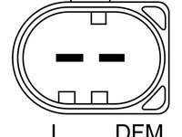 Alternator MERCEDES-BENZ C-CLASS 2000-2002 BOSCH 0986042540