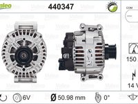 Alternator MERCEDES-BENZ C-CLASS T-Model S204 VALEO 440347