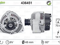 Alternator MERCEDES-BENZ C-CLASS W202 VALEO 436451