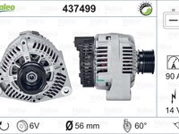 Alternator MERCEDES-BENZ C-CLASS W202 VALEO 437499