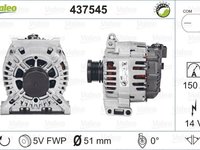 Alternator MERCEDES-BENZ C-CLASS W204 VALEO 437545