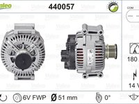 Alternator MERCEDES-BENZ SPRINTER 5-t caroserie 906 VALEO 440057