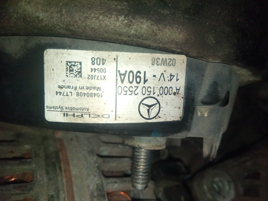 Alternator Mercedes C Class E Class ML 2
