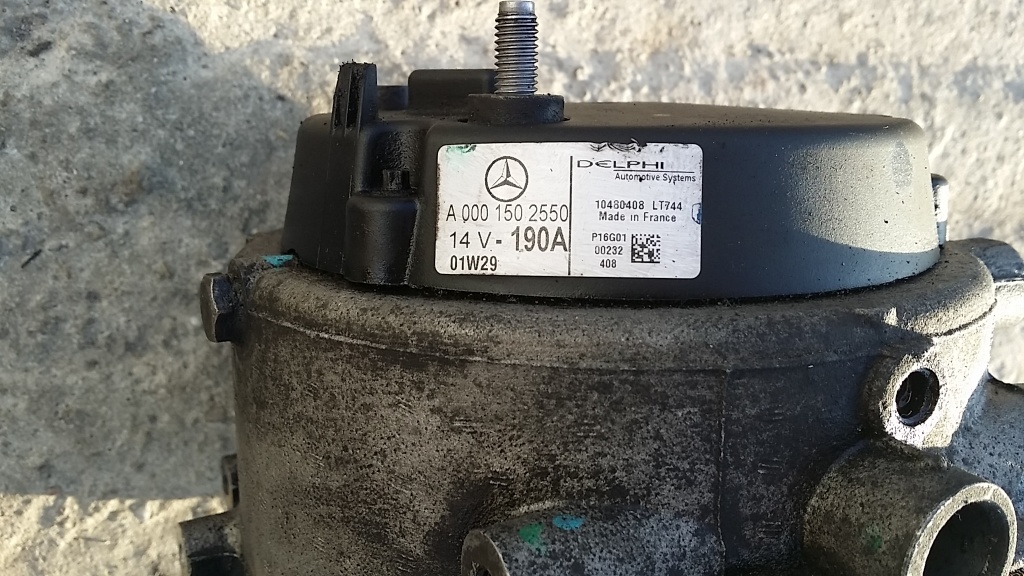 Alternator Mercedes W203 C-Class 2.2 CDI