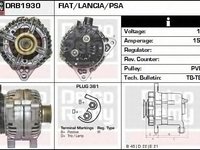 Alternator MITSUBISHI OUTLANDER II CW W DELCOREMY DRB1930