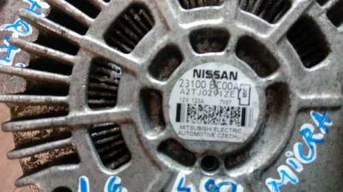 Alternator Nissan Micra 1.6 incepand cu 2005
