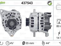 Alternator NISSAN MICRA III K12 VALEO 437543