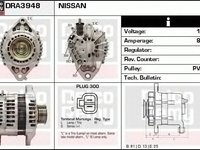 Alternator NISSAN PRIMERA P11 DELCOREMY DRA3948