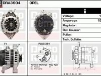 Alternator OPEL ASTRA F 56 57 DELCOREMY DRA3904N