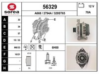 ALTERNATOR OPEL astra f , vectra a , b , omega , tigra , combo