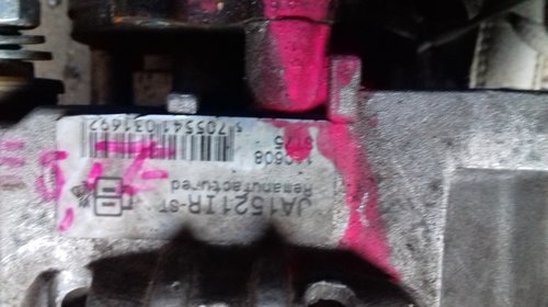 Alternator Opel Astra G 1.7DTI, 1.7CDTI JA1521IR 100AH HC-PARTS CU POMPA Vacum