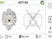 Alternator OPEL ASTRA G limuzina F69 VALEO 437134