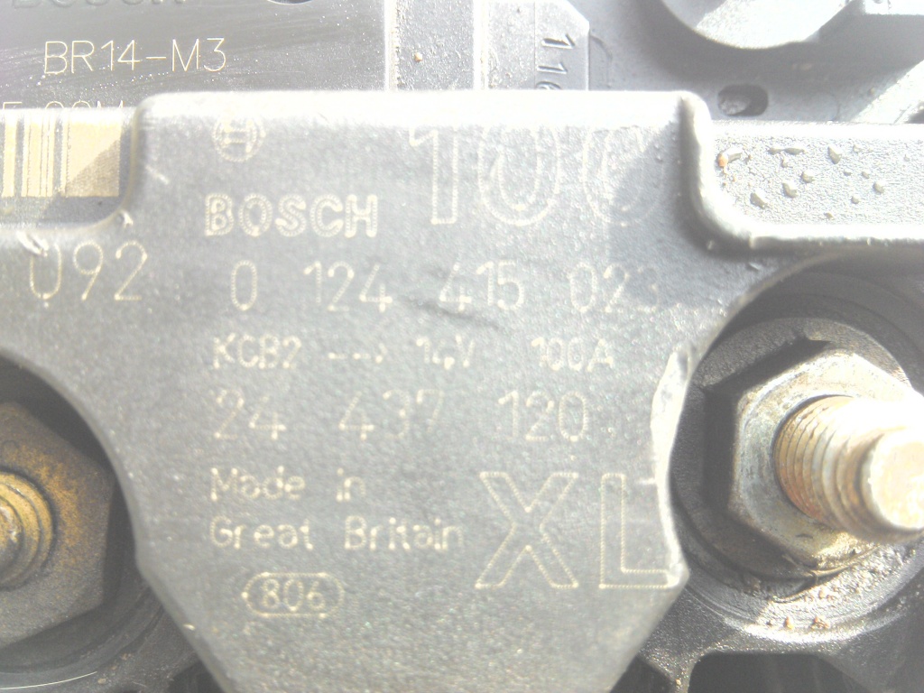 Alternator Opel Corsa C, Astra G Cod 012