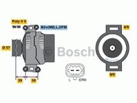 Alternator OPEL VECTRA B combi 31 BOSCH 0124415025