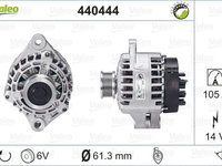 Alternator OPEL VECTRA C combi VALEO 440444 PieseDeTop