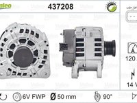 Alternator OPEL VIVARO caroserie F7 VALEO 437208