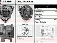 Alternator OPEL ZAFIRA A F75 DELCOREMY DRB4030