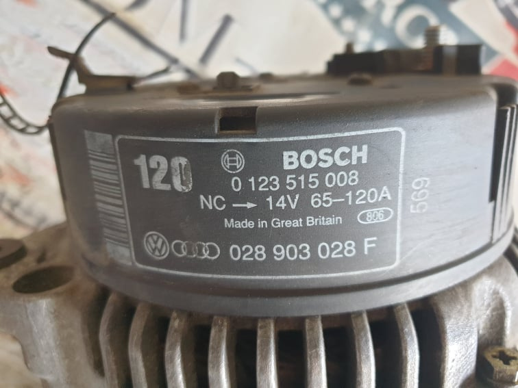 Alternator original VW Caddy II 1.7 SDI 