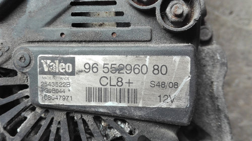 Alternator Peugeot 1.4 hdi cod : 9655296080