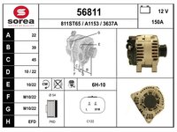 ALTERNATOR PEUGEOT 406,307,407,206,207,EXPERT , CITROEN JUMPY,C4,C5,C8,BERLINGO,ULYSSE