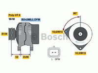 Alternator PEUGEOT 406 Estate (8E/F) (1996 - 2004) Bosch 0 986 046 240