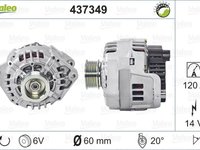 Alternator PEUGEOT BOXER bus 244 Z VALEO 437349