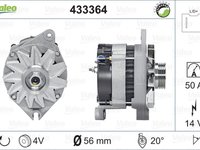 Alternator PEUGEOT J5 caroserie 290L VALEO 433364