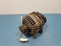 Alternator Renault Laguna II 1.9 dci 2003-2009 cod 8200229907 / 0124525047 14V 150 amperi 2 pini