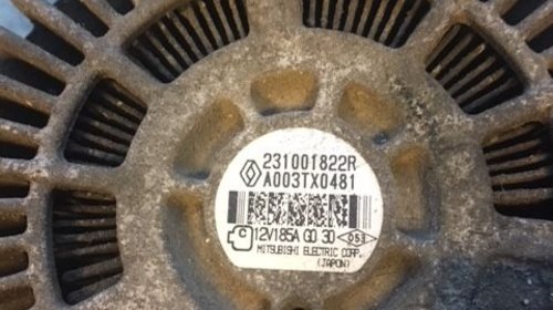 Alternator Renault Master 2,3 dci , euro 5 , cod 231001822 R